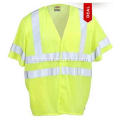 Yellow Short Sleeve High Visibility Vest